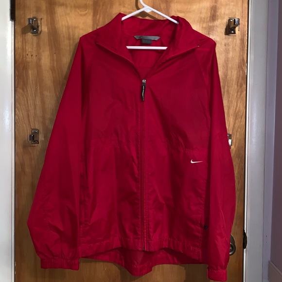Nike Jackets & Blazers - red Nike windbreaker